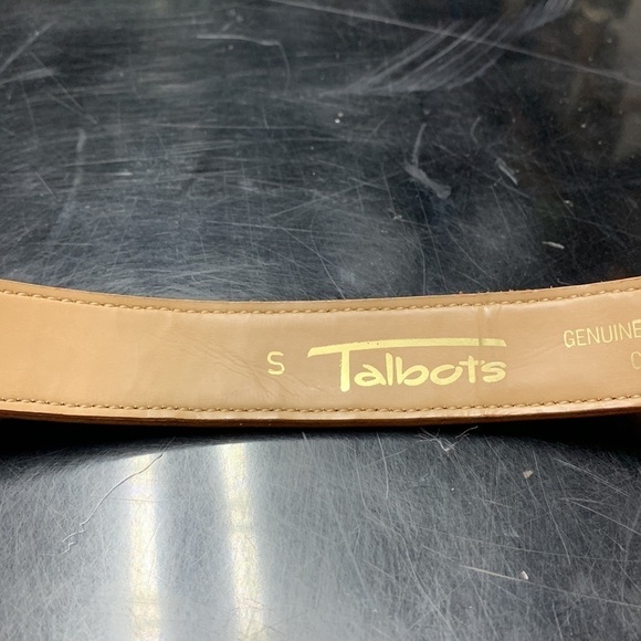 Talbots genuine leather belt size small - Picture 4 of 10